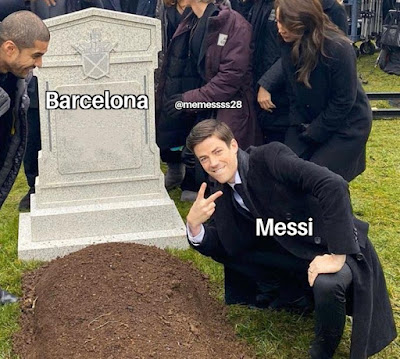 Meme Messi Pindah Lucu