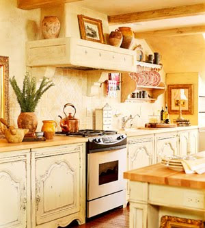 French Country Kitchen Cabinets