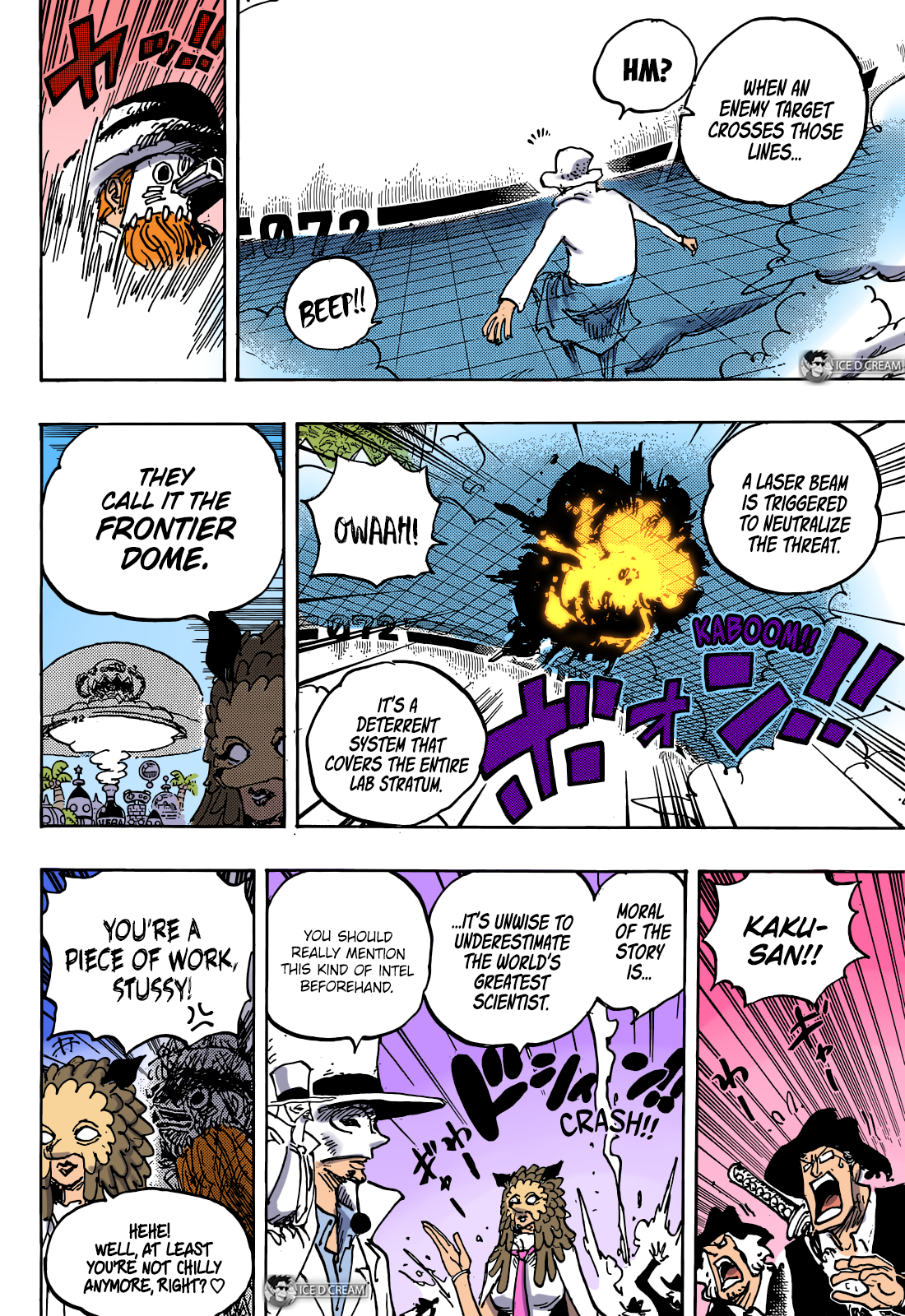 One Piece Chapter 1068 A Genius Dream Colored Full