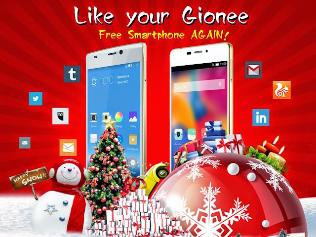 Like your Gionee contest. FREE Smartphones to be given away