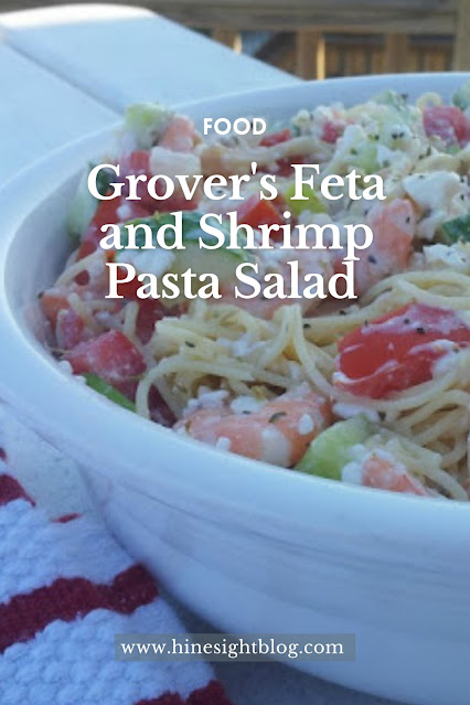 Grover's Feta and Shrimp Pasta Salad