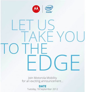 Motorola and Intel causation out invites for september 18 event in London