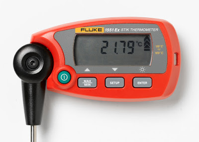 fluke 1551 ex stik electronic themperature measurement