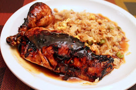 Kung Pao-Style Roast Chicken, Gravy and Fried Rice