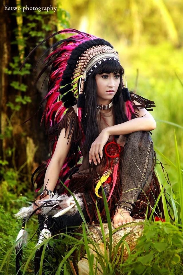 Melisya Asal Mula Dayak Indian