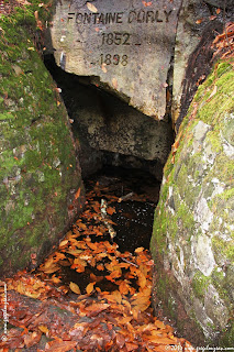 La Fontaine Dorly, Sentier bleu n°2, Fontainebleau