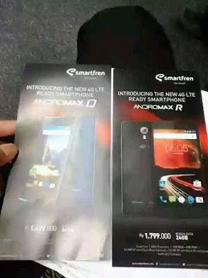 Harga HP Smartfren Andromax R, Ponsel Dual SIM GSM-CDMA