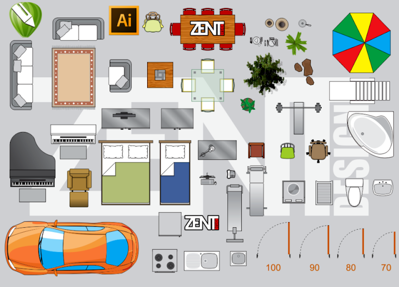 Popular Ideas 29+ Furniture Floor Plan