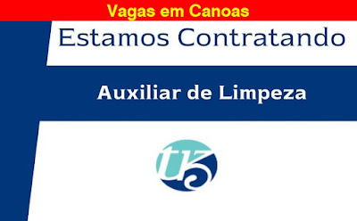 Empresa abre vagas para Auxiliar de Limpeza em Canoas