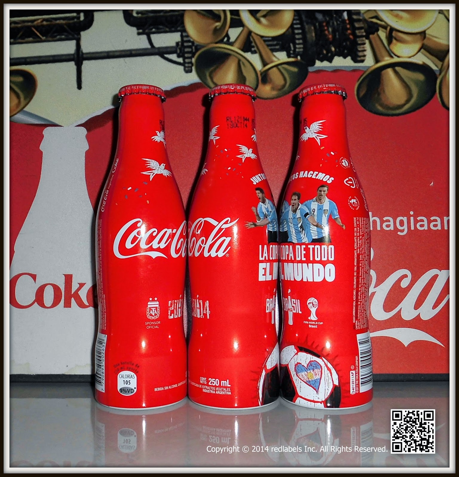 Aluminum Bottle Collector Club: Coca-Cola FIFA World Cup 4 Aluminum