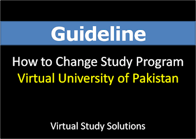 How to Change Your VU Study Program - Complete Guide