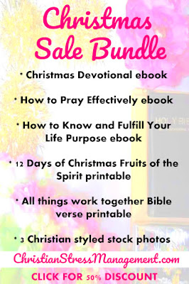 Christmas sale bundle with awesome Christian ebooks,  Christian printables and Christian stock photos