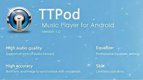 TTPOD Music Untuk Android