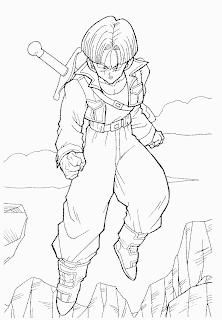 dragonball coloring pages, kids coloring pages