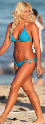 hot Brooke Hogan in Skimpy Hot Bikini For New Music Video
