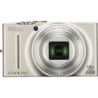 Nikon COOLPIX S8200 16.1 MP CMOS Digital Camera with 14x Optical Zoom NIKKOR ED Glass Lens and Full HD 1080p Video (Silver)