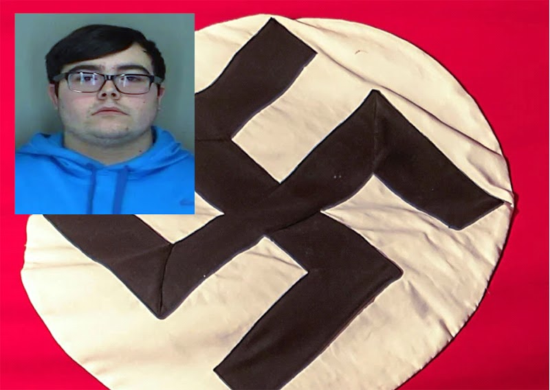 Arrestan estudiante de SUNY por desplegar propaganda nazi en área de colegio comunitario