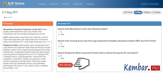 DJP Online eFiling; Cara Registrasi dan Lapor Pajak SPT Tahunan Online