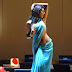 'Zid' Actress 'Shraddha Das' Navel Show Latest Hot Pics In Blue Saree