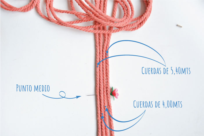 Cuerda macrame para Asas