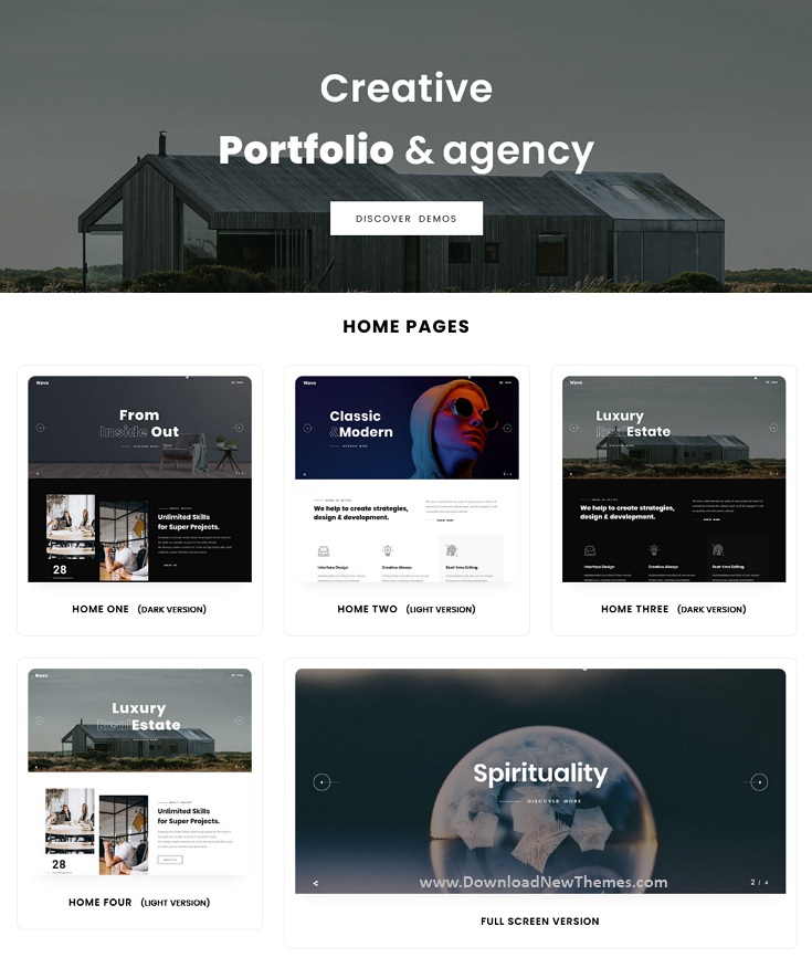 Wavo - Creative Portfolio & Agency Drupal Theme