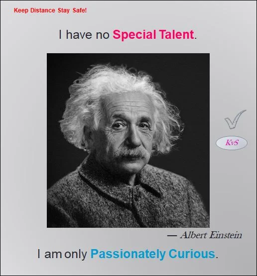 I Have No Special Talent I am only Passionately Curious - Albert Einstein Motivational Quotes Positive Vibes, Inspirational Quotes, Motivation, Succes