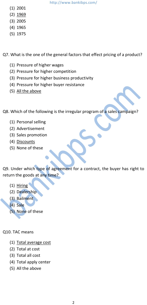 sbi po marketing study material