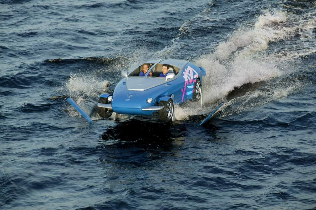 Sports Car And Speed Boat Sports Car and Speed Boat