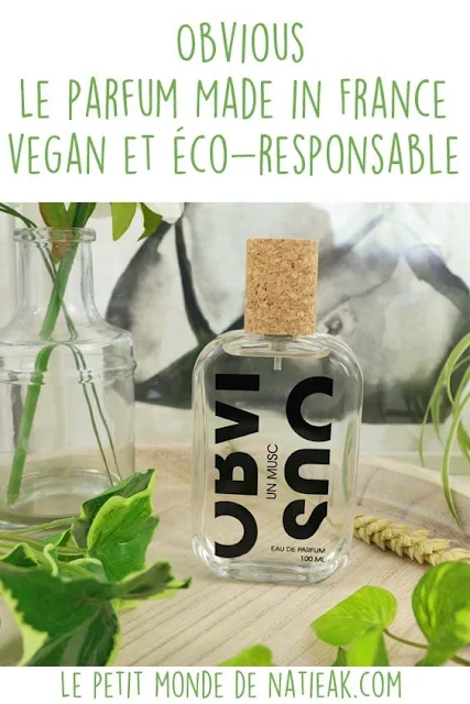 avis sur le parfum vegan et eco responsable Obvious