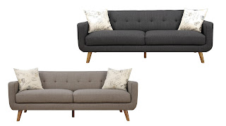 13 affordable mid-century style sofas, ranging from $336 - $790, all online and delivered to your door.