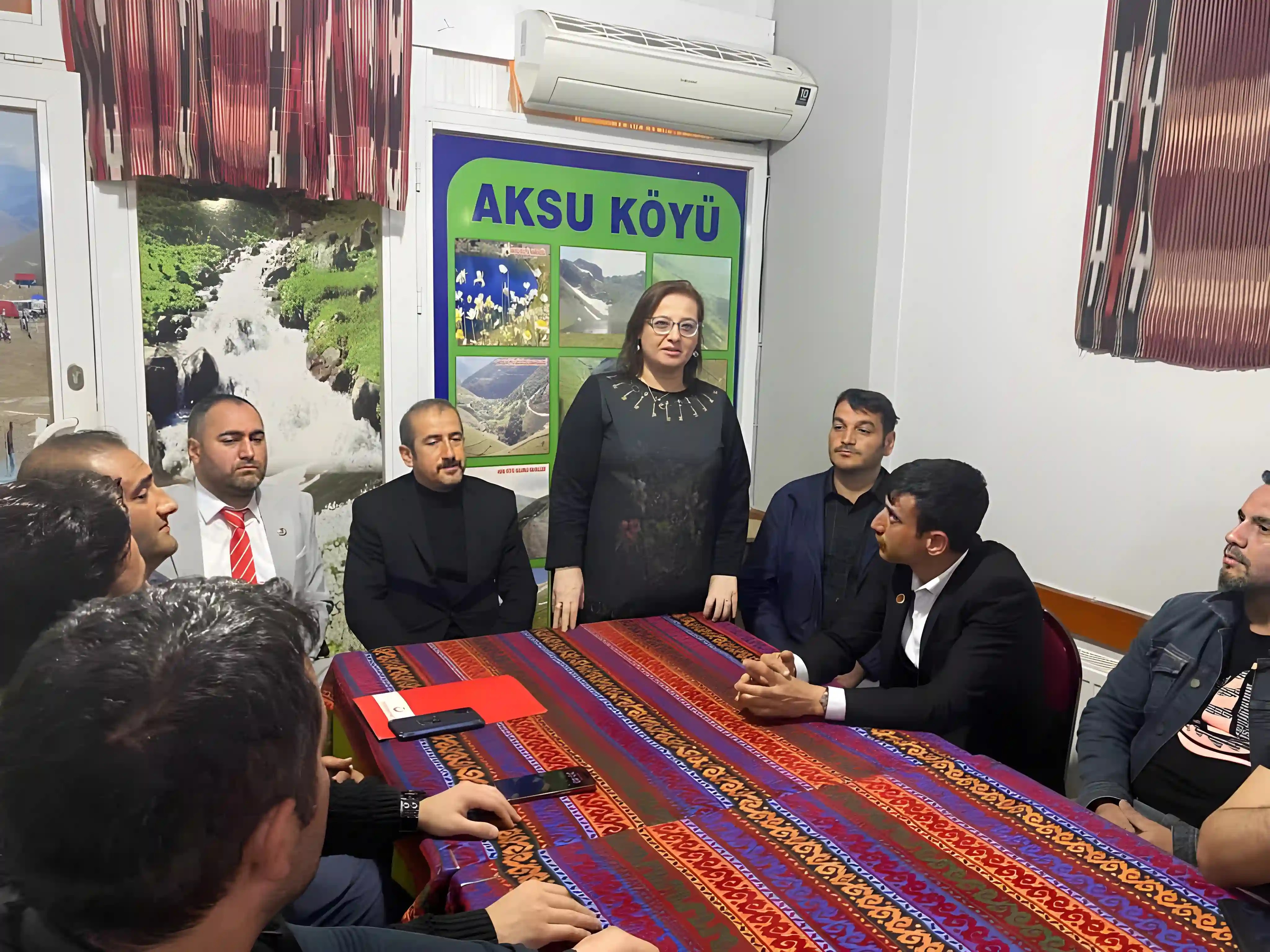 BBP ve Aksu Köy derneği'nde Gemlik'in Sorunları Ele Aldı