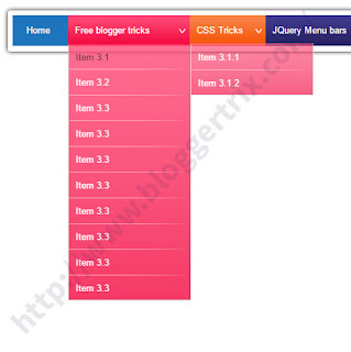 Colorful_Unique_Drop_Down_Menu
