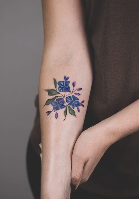 tatuagens de flores para as meninas