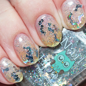 Nail Hoot Indie Lacquers Attack of the Holographic Bats
