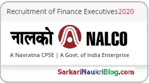 NALCO Finance Executive Vacancy Recruitment 2020