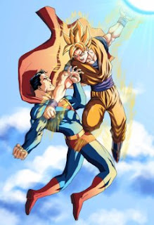superhomemvsgoku Super Homem vs Goku