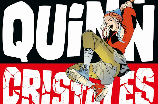 portada harley quinn cristales rotos