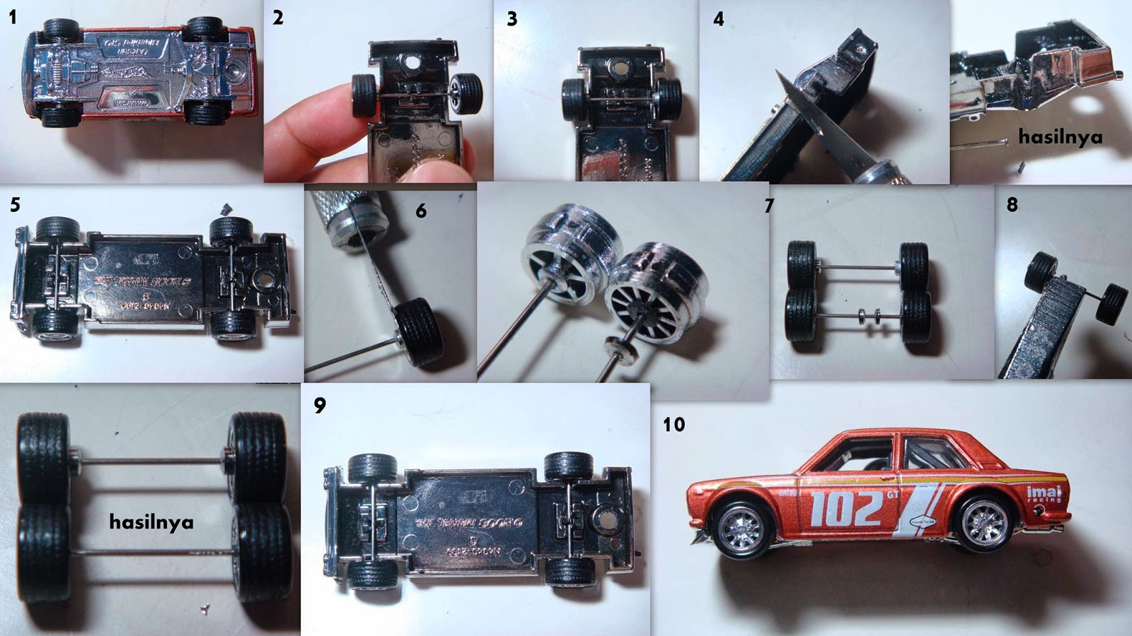 Kumpulan Proyek Robot Hot Wheels Dibikin Jadi Mobil RC