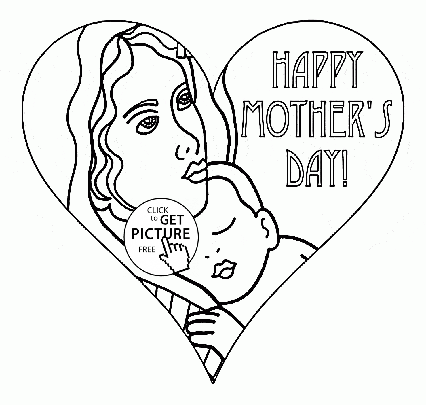 Mothers Day Drawing petition artwork