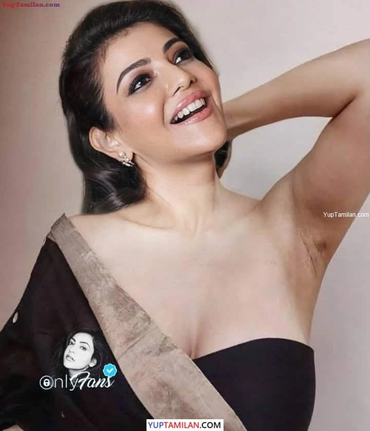 Kajal Agarwal Hot Boobs Photos with Deep Cleavage