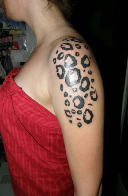 Cheetah Print Tattoos