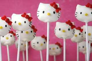 cake pops hello kitty