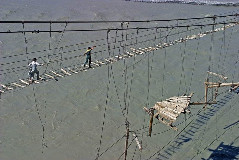 Hussaini Borit Lake Bridge