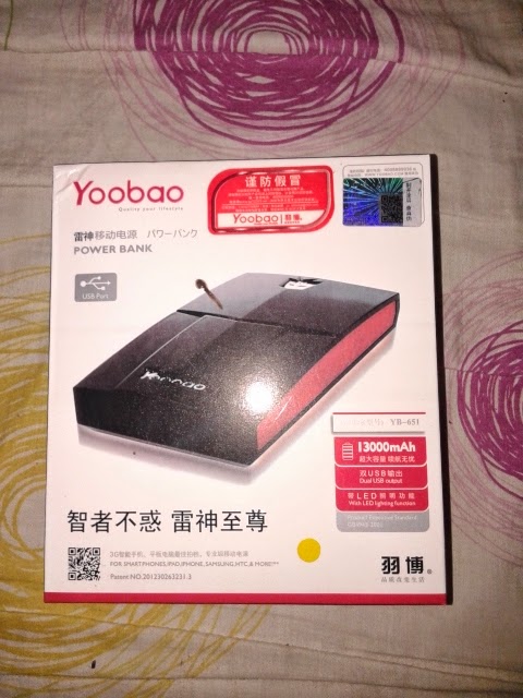 Power bank Yoobao untuk dijual