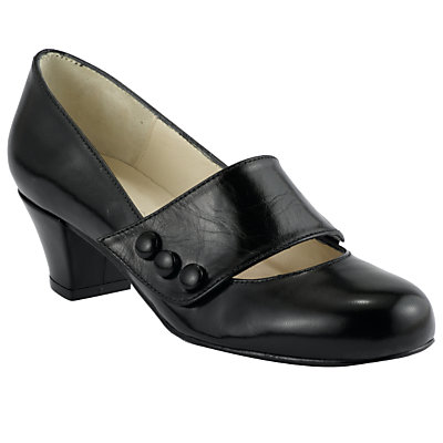 Black Women's Dress-John Lewis Guate Low Heel Mary-Jane Shoes