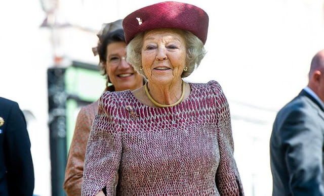 Princess Beatrix of the Netherlands attended the 111th anniversary meeting of the Heemschut Heritage Association