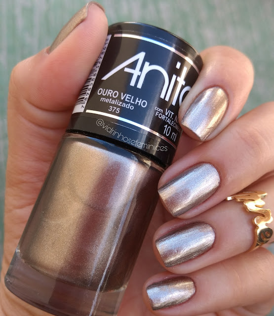 Esmalte Anita Ouro Velho coleção outono inverno