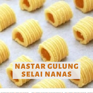 Nastar Gulung Selai Nanas