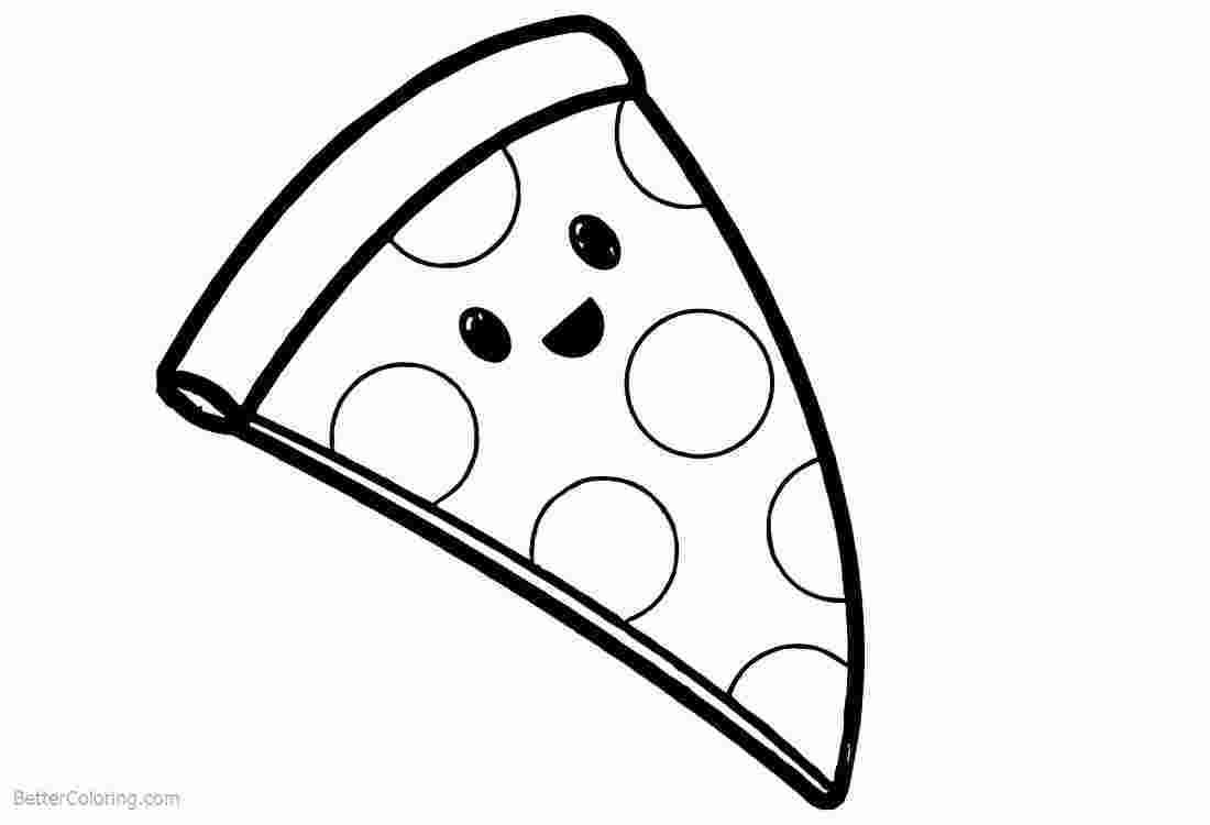 Food Cute Coloring Pages