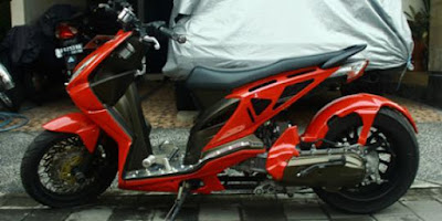 modif motor beat fi ban lebar